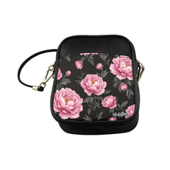 ETC Peonies Floral Sling Bag