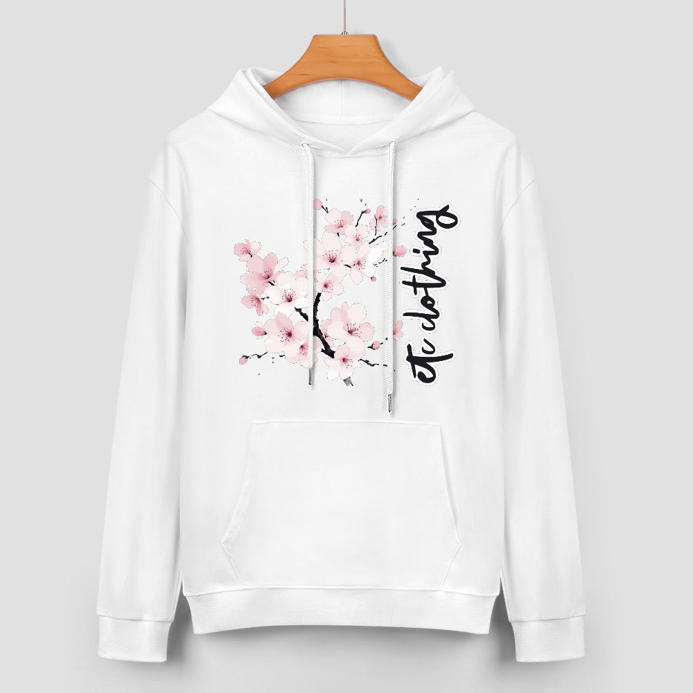 ETC Cherry Blossom White Hoodie