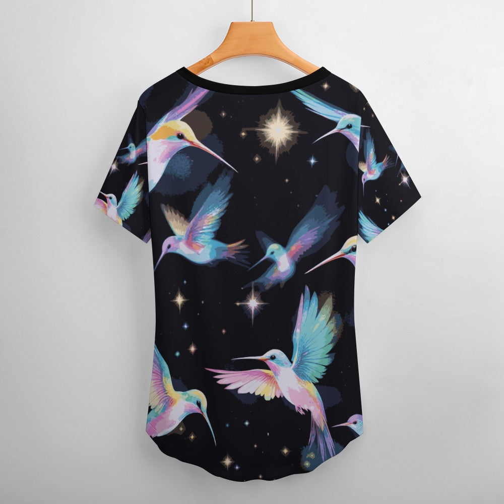 ETC Hummingbird Ice Silk Tee