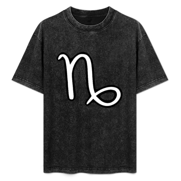 ETC Capricorn Zodiac Sign Vintage Wash Tee