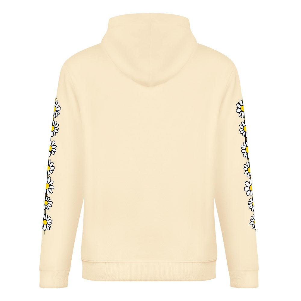 ETC Daisy Cream Cotton Hoodie
