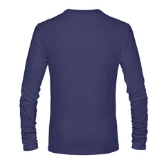 ETC Navy Fantail Floral Long Sleeve Cotton Tee