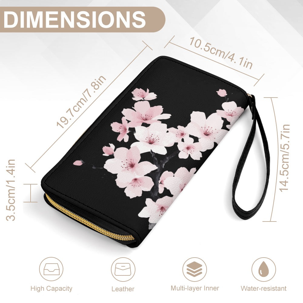 ETC Cherry Blossom PU Leather Wallet