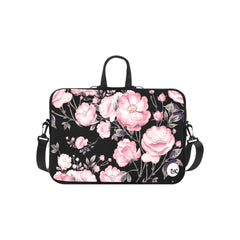 ETC Pink Peonies Laptop Bag