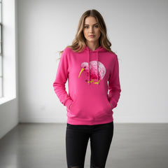 ETC Pink Kiwi Cotton Hoodie