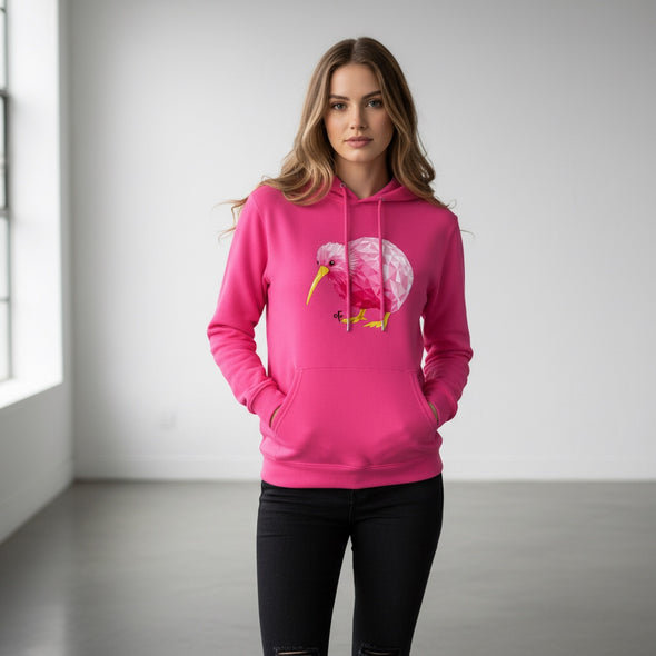 ETC Pink Kiwi Cotton Hoodie