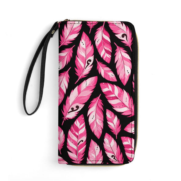 ETC Limited Edition Pink Feather Wallet