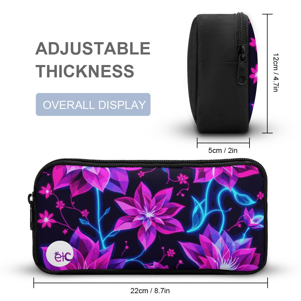 Neon Floral Back Pack Set