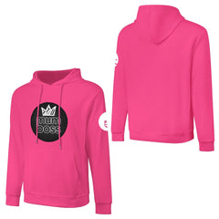 ETC Mum Boss Pink Cotton Hoodie
