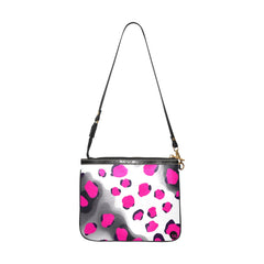 ETC Pink Leopard Shoulder Bag