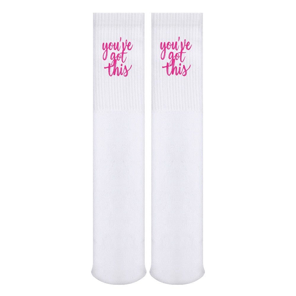 ETC 'you've got this' socks