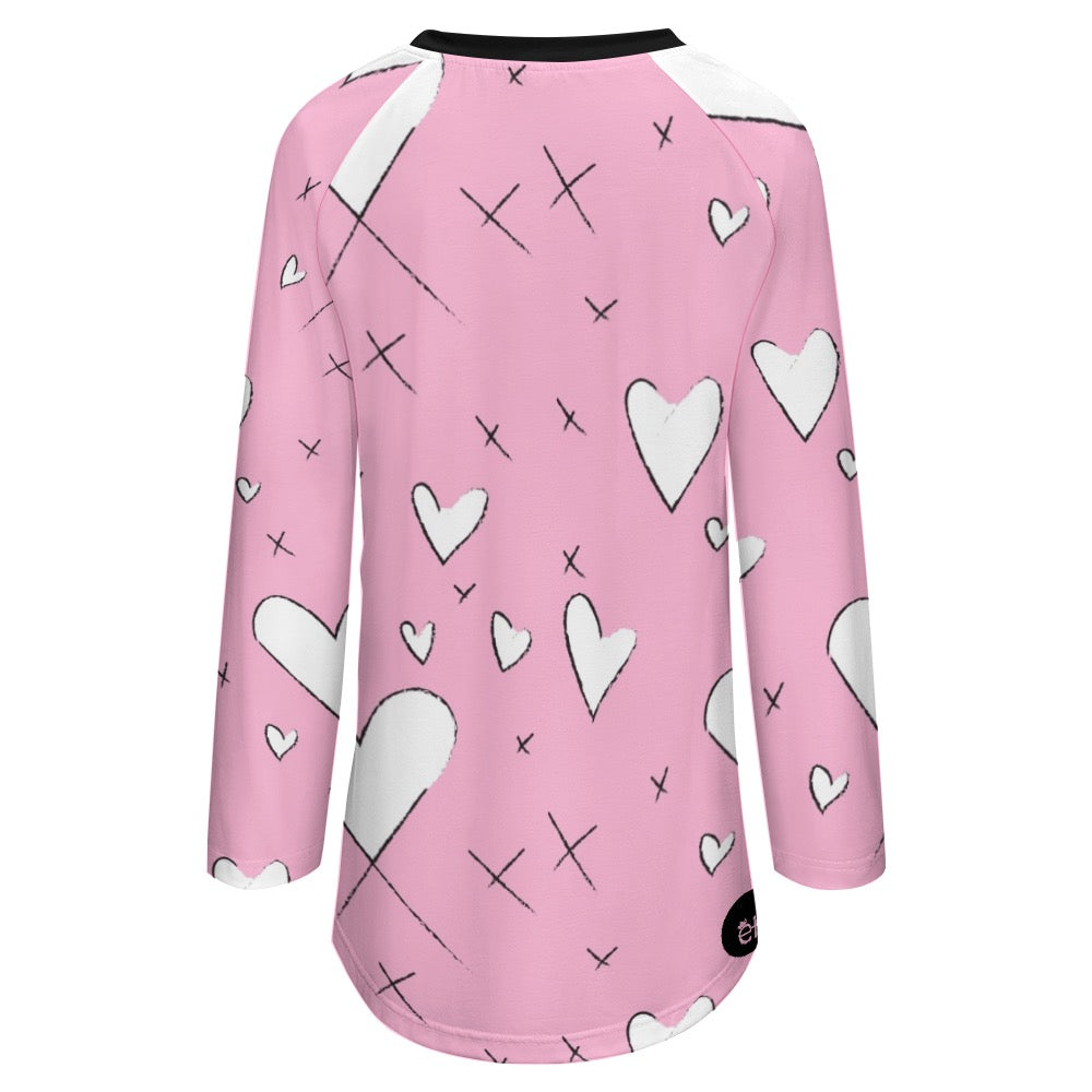 ETC Heart 'x' Long Sleeve Tee