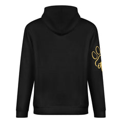 ETC Galaxy Cat Cotton Black Hoodie