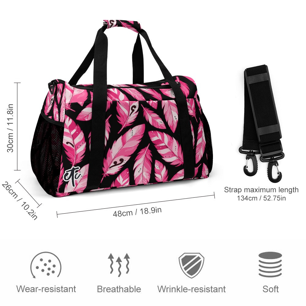 Handheld crossbody travel bag