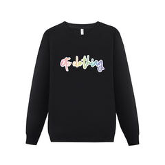 ETC Rainbow Logo Cotton Fleece Crew