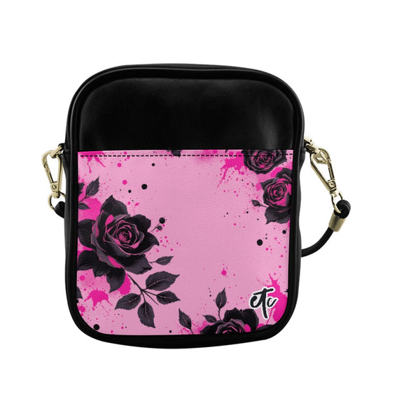 ETC Pink Floral Sling Bag