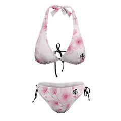 ETC Pink Floral Bloom Bikini Set