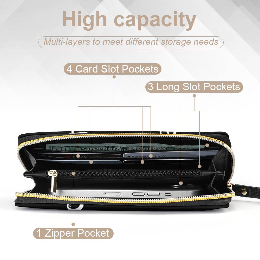 ETC PU Leather Print Wallet
