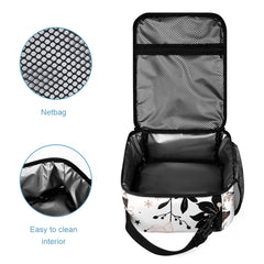 Diamond Floral Backpack Set