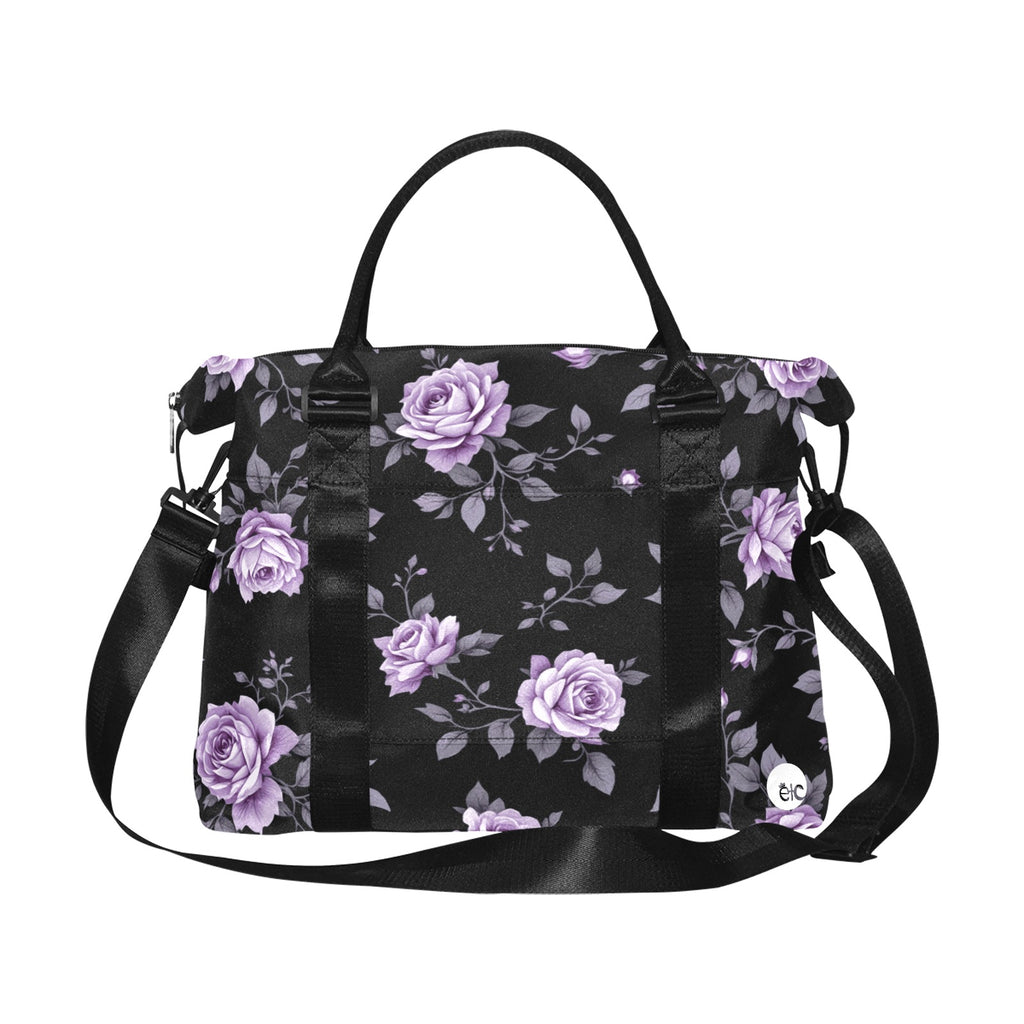 ETC Fleur Violettes Duffle Bag