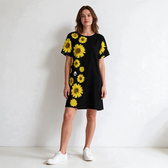 ETC Sunflower Tee Dress