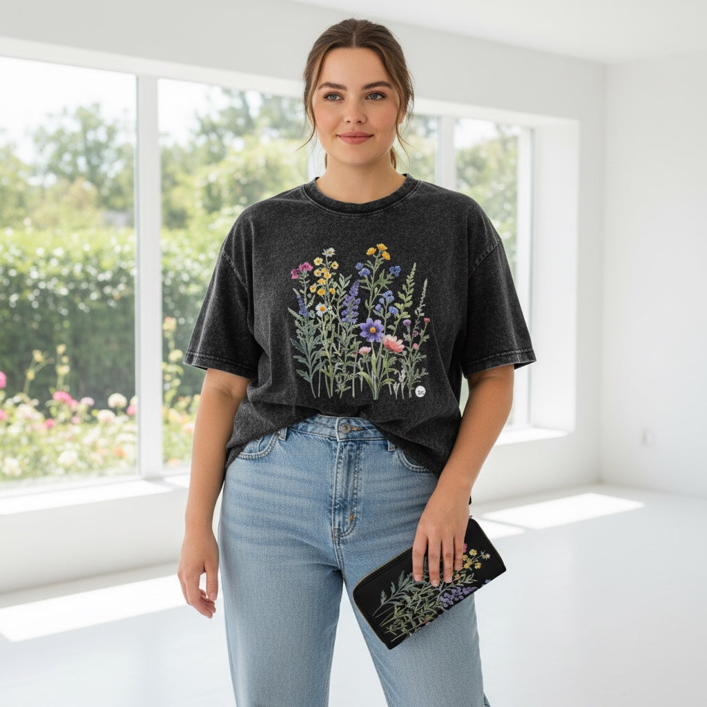 ETC Clothing Wild Flower Vintage Tee