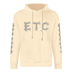 ETC Daisy Cream Cotton Hoodie