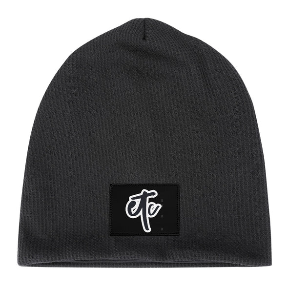 Etc Script Logo Plush Beanie
