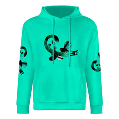 ETC Fantail Fern Mint Cotton Hoodie