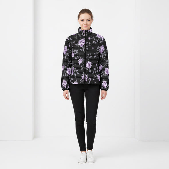 ETC Fleur Violette Puffer Jacket
