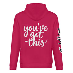ETC Deep Pink 'You've got this' Cotton Hoodie