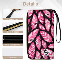 ETC Limited Edition Pink Feather Wallet