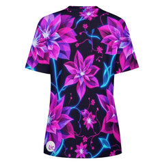 ETC Neon Floral Cotton Tee