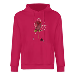 LIMITED EDITION LESH HAND-PAINTED ROSE HOODIE