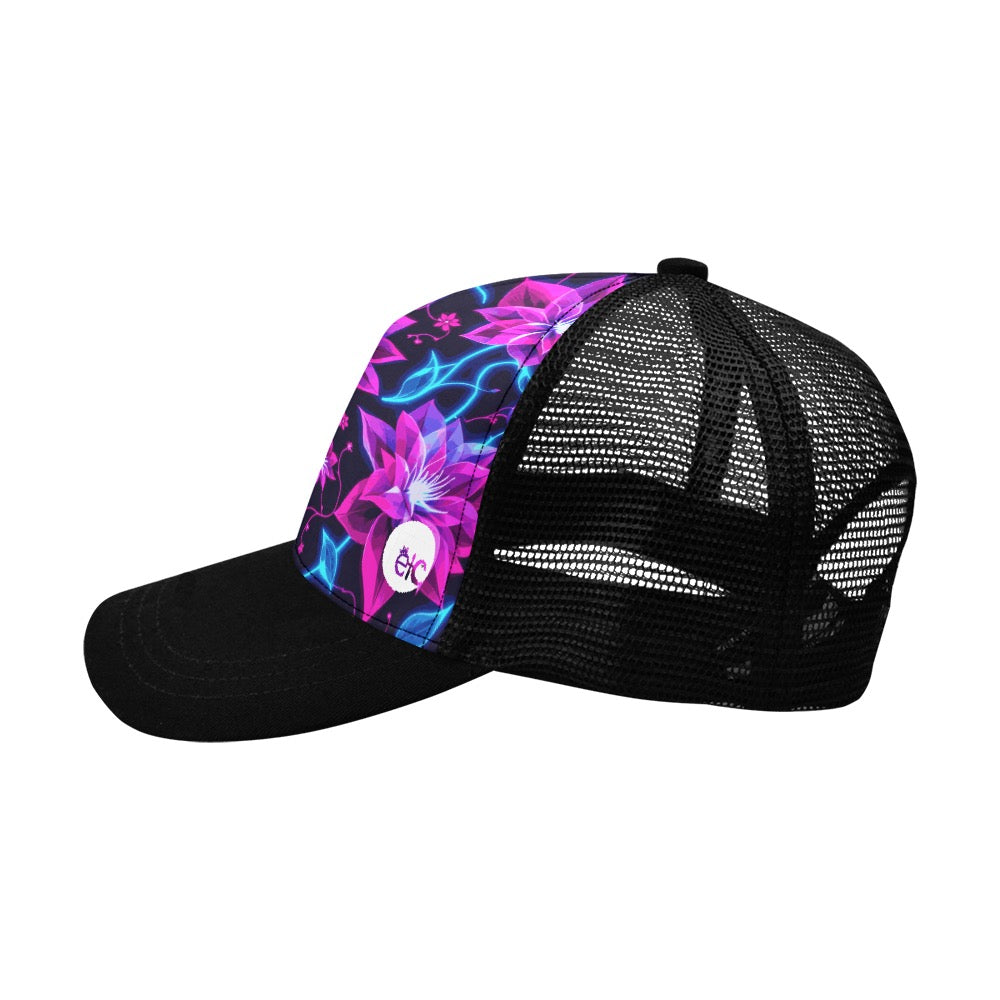 ETC Floral Neon Trucker Cap