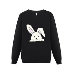 ETC Bunny Rabbit Cotton Fleece Crew