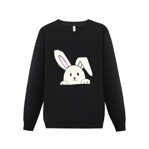 ETC Bunny Rabbit Cotton Fleece Crew