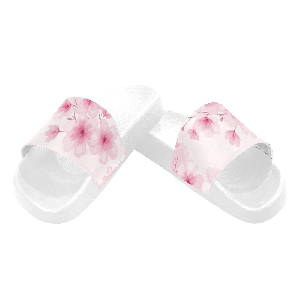 ETC Pink Floral bloom Slides