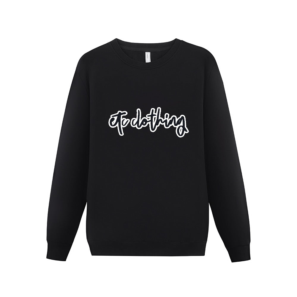 ETC Clothing Logo Cotton Fleece Crew