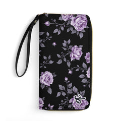 ETC Fleur Violette PU Leather Wallet