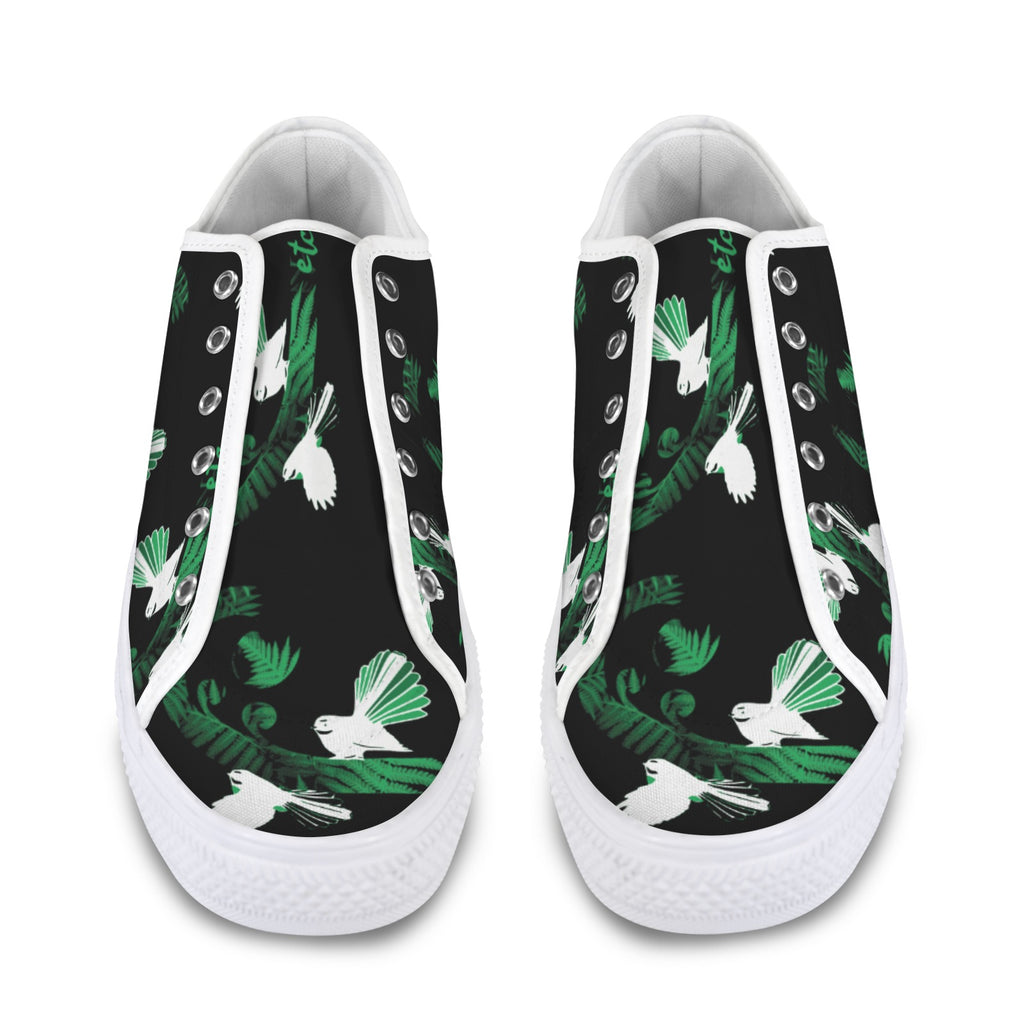 ETC Green Piwakawaka Koru Sneakers
