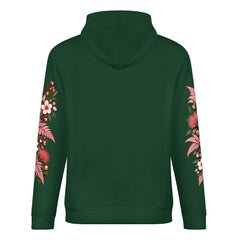 ETC Pink Fern Kiwi Limited Edition Forest Green Hoodie