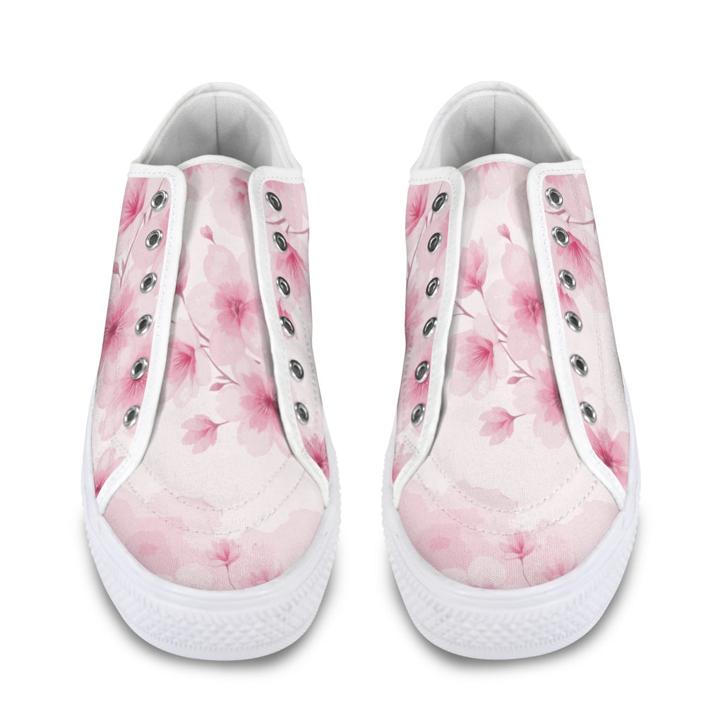 ETC Pink Floral Bloom Sneakers