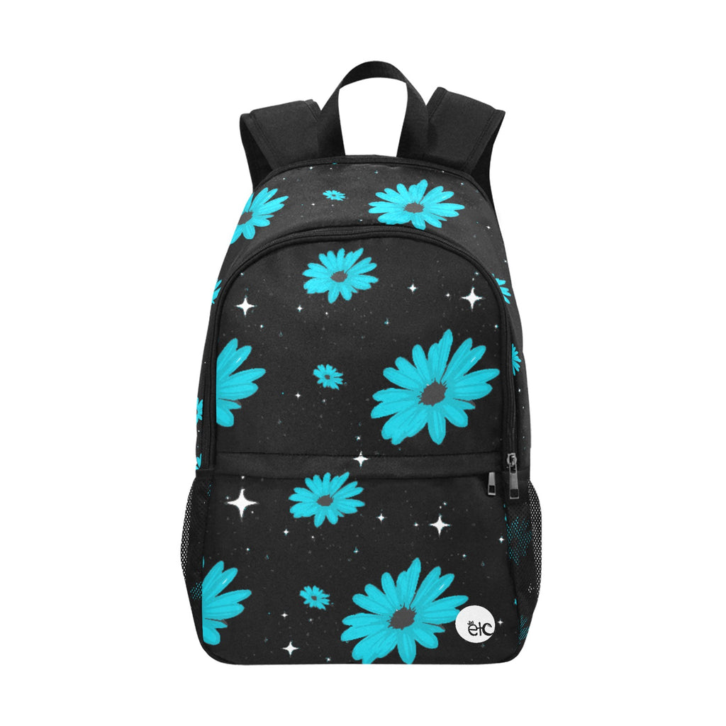 ETC Blue Daisies Back pack