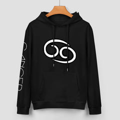 ETC Cancer Zodiac Sign Cotton Hoodie