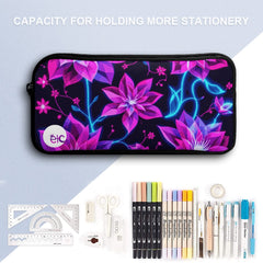 Neon Floral Back Pack Set