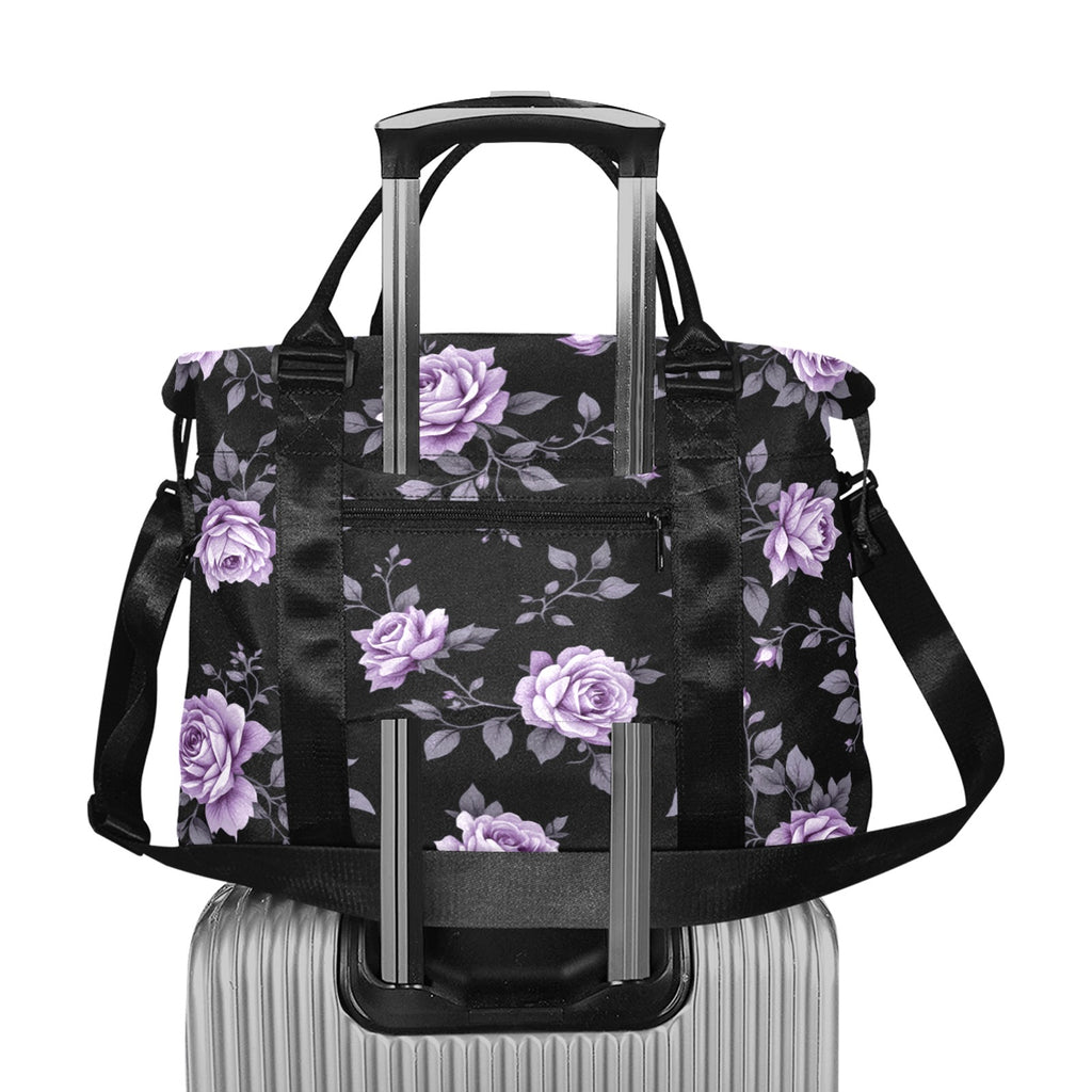ETC Fleur Violettes Duffle Bag
