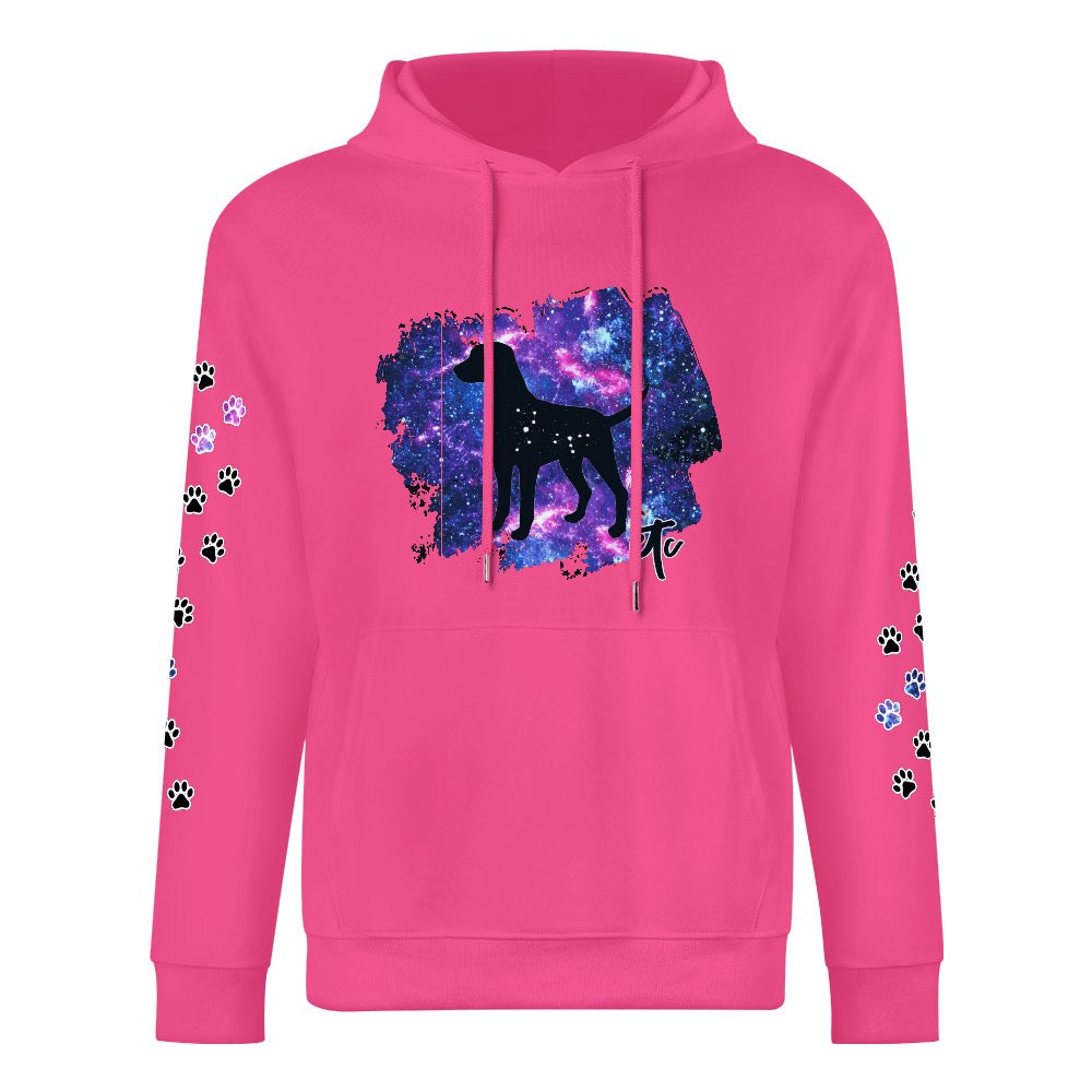 ETC 'Sirius' Star Dog Hoodie - Pink