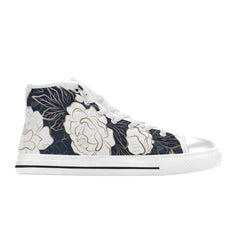 ETC Summer Peonies High Top Canvas Sneakers