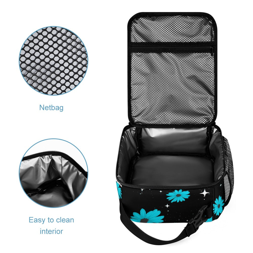 ETC Blue Daisies Backpack Set